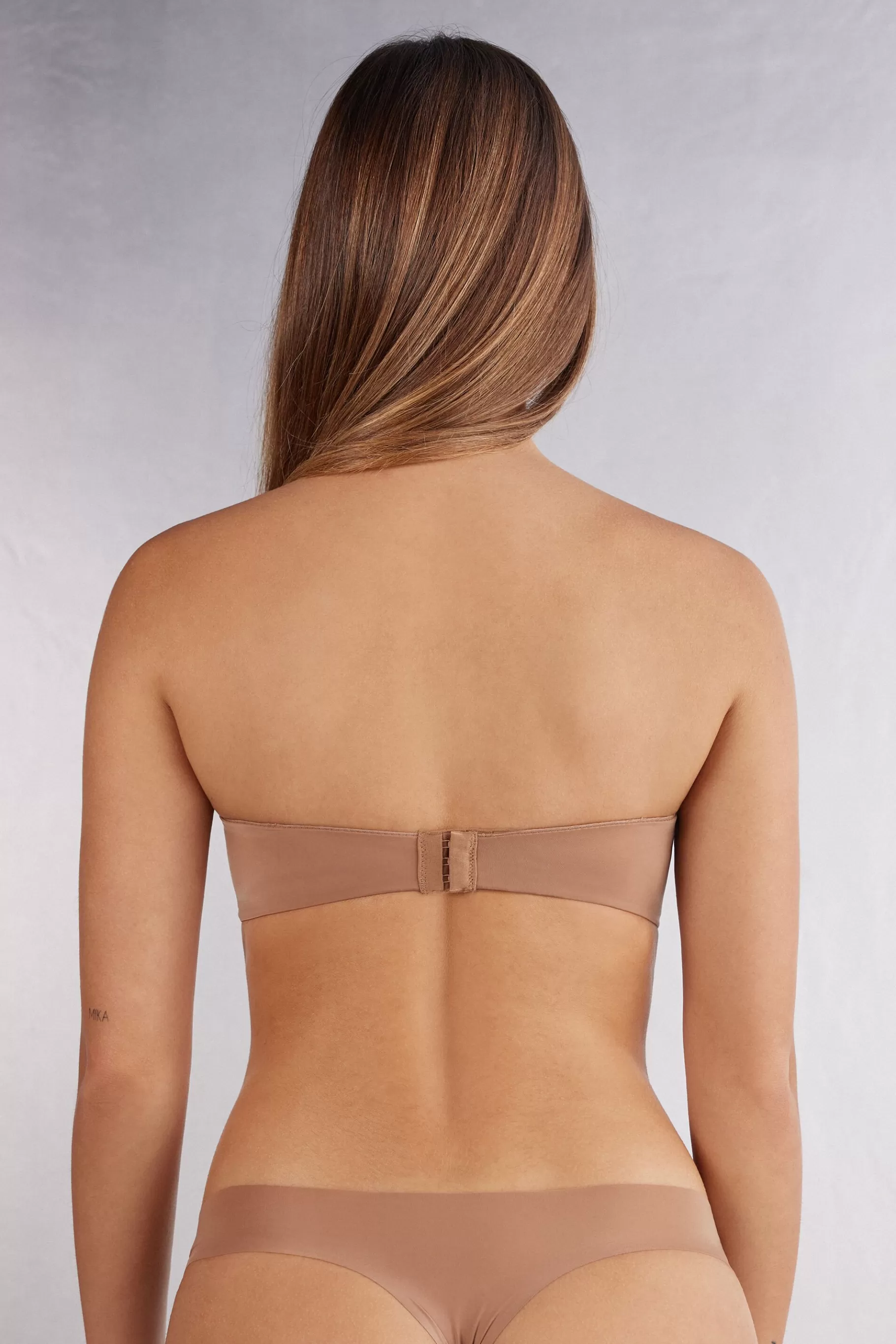 Intimissimi Med Vaddering | Utan Bygel^Bandeaubehå Gioia i mikrofiber Ultralight