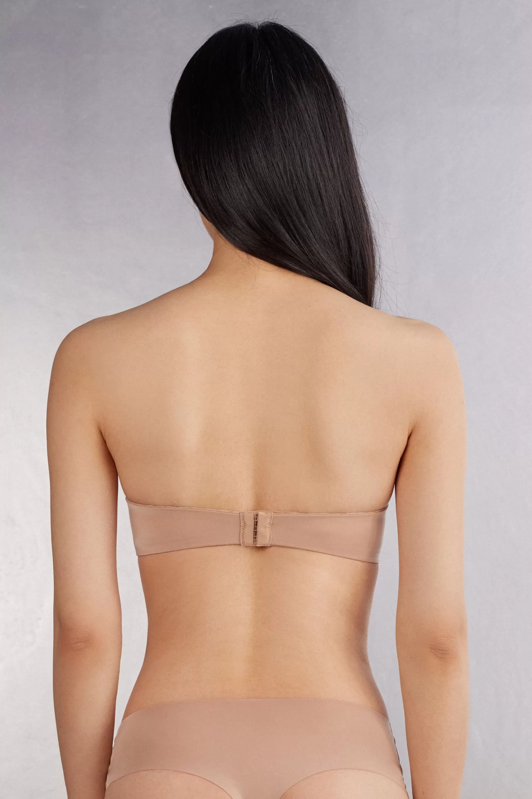 Intimissimi Med Vaddering | Utan Bygel^Bandeaubehå Gioia i mikrofiber Ultralight