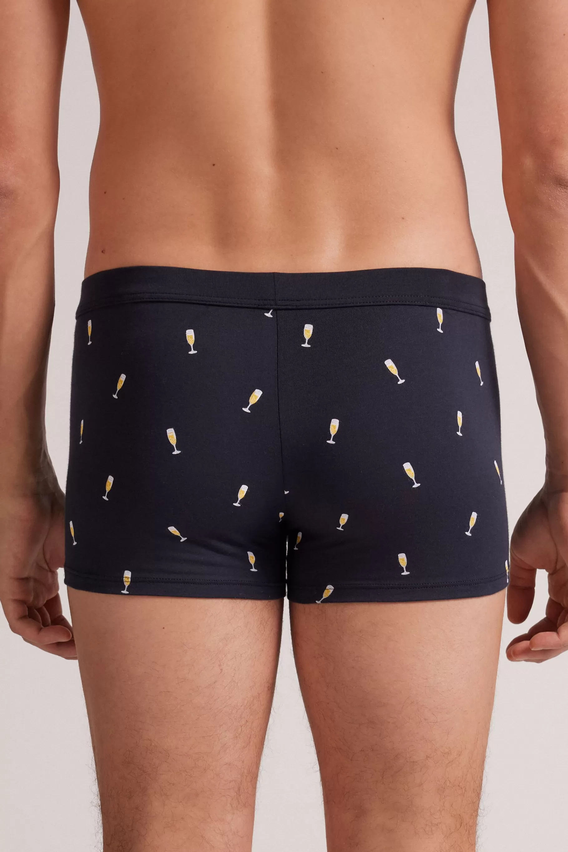 Intimissimi Boxershorts^Boxershorts i Superior-bomull med champagnemönster