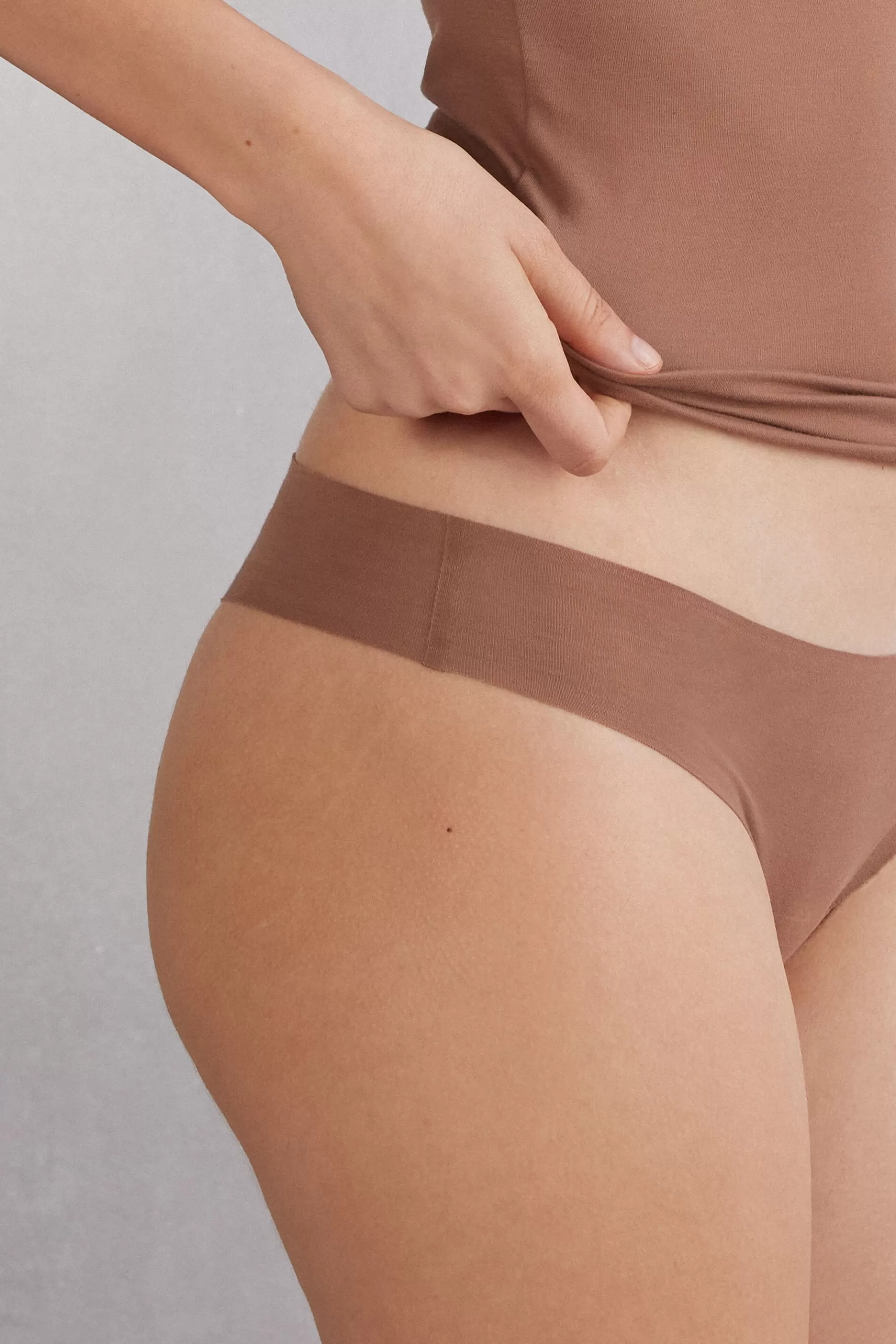 Intimissimi Brazilian^Brazilian trosor i bomull utan sömmar