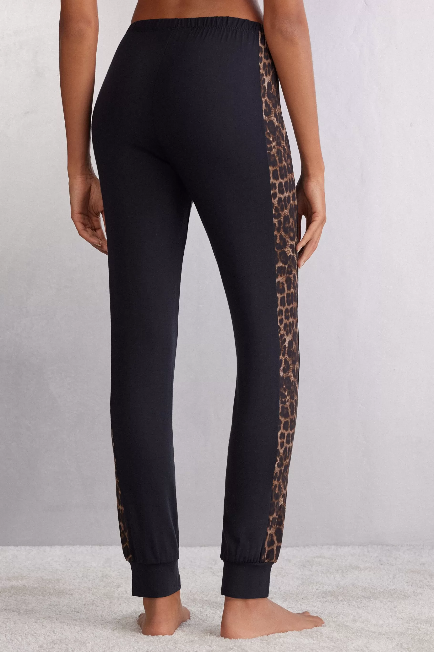 Intimissimi Pyjamas Mix & Match | Pyjamas Med Långbyxor^Byxor med muddar i modal Luxurious Leopard
