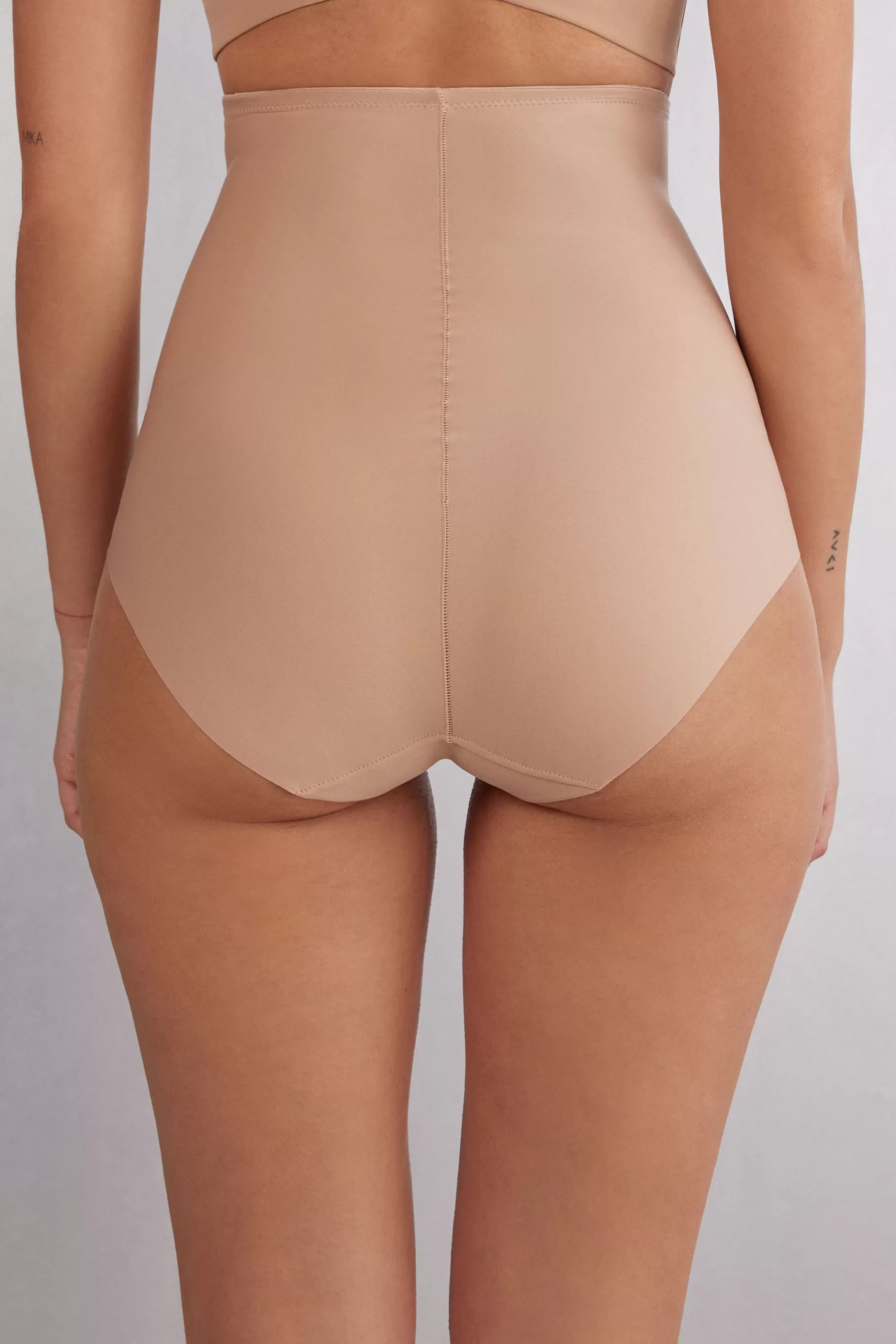 Intimissimi Hög Midja | Boxer / Hipster^Culottes med hög midja i mikrofiber utan sömmar