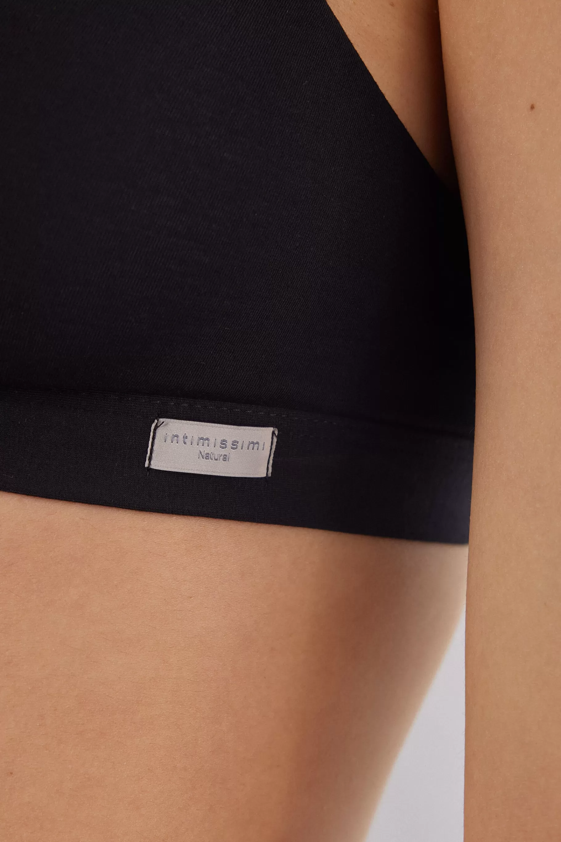 Intimissimi Utan Vaddering | Utan Bygel^Emma Natural Cotton triangelbehå
