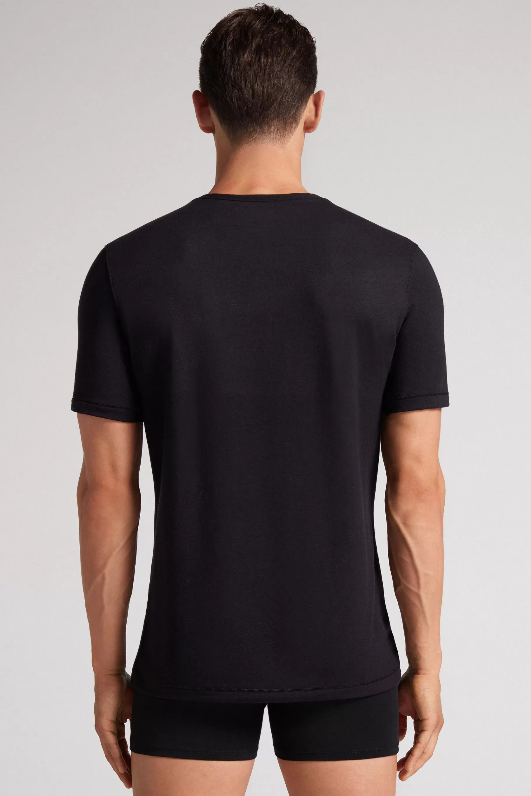 Intimissimi T-shirt / Polo^Kortärmad topp i modal och kashmir
