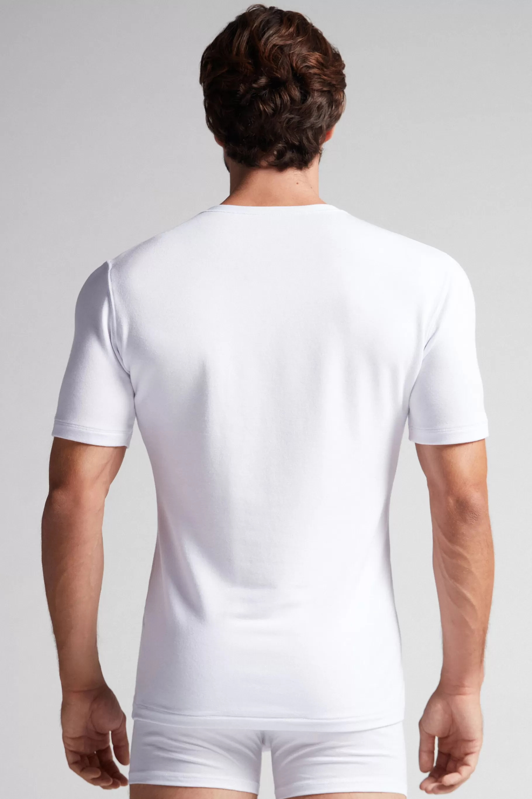 Intimissimi T-shirt / Polo^Kortärmad topp i modal och kashmir