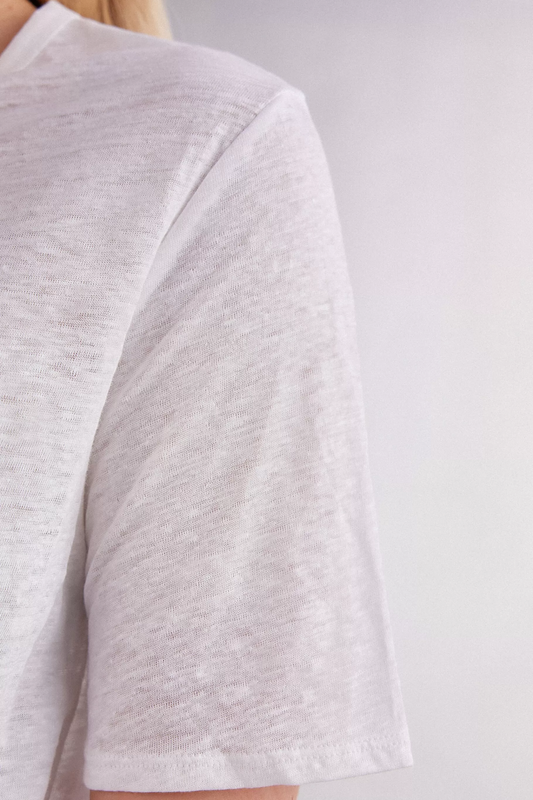 Intimissimi T-shirt^Kortärmad tröja i linne