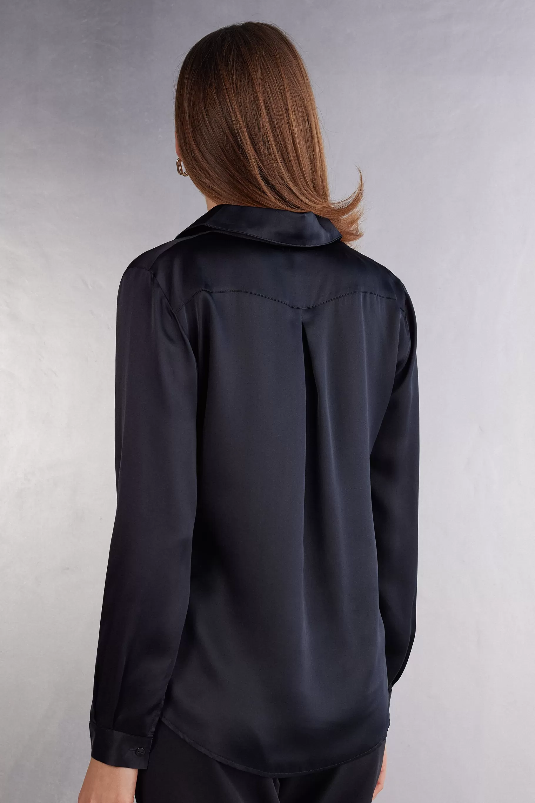 Intimissimi Blusar^Långärmad silkestopp