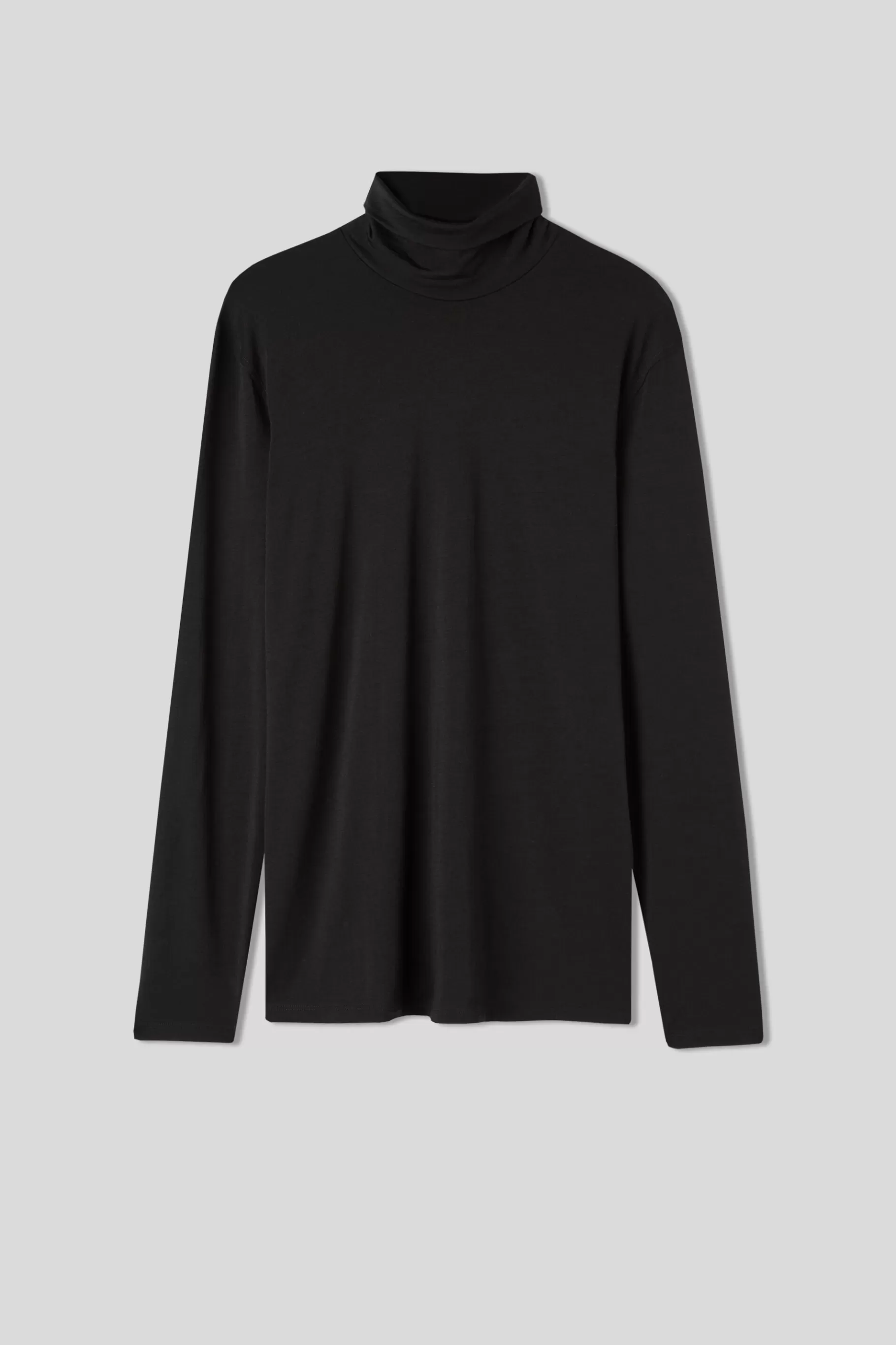 Intimissimi Långärmat^Långärmad topp med hög hals i merinoull