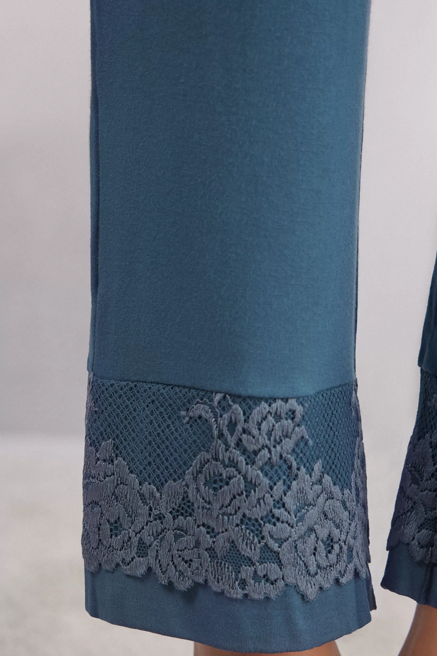 Intimissimi Pyjamas Mix & Match | Pyjamas Med Långbyxor^Långbyxor i modal med volang Pretty Flowers