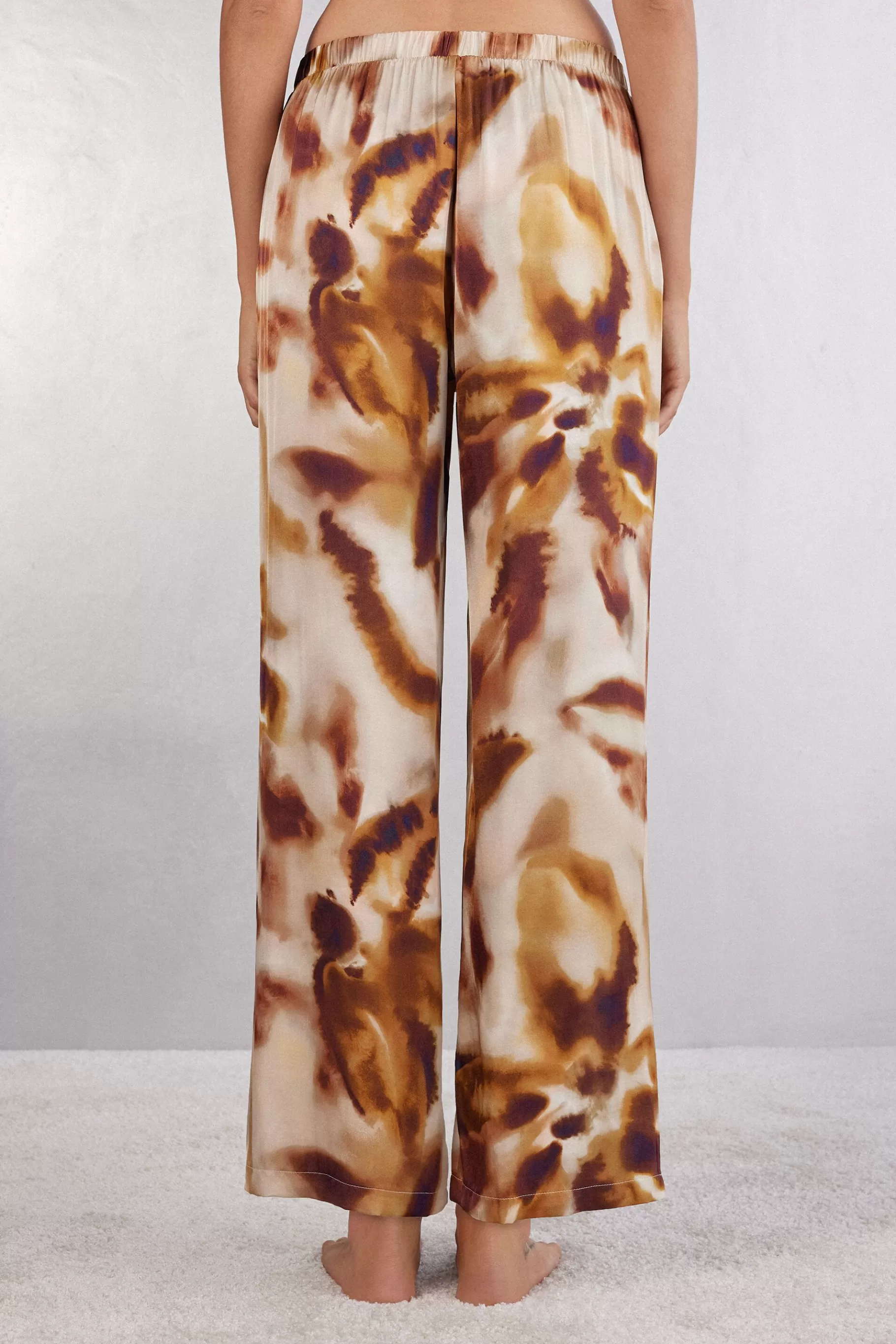 Intimissimi Pyjamas Mix & Match | Pyjamas Med Långbyxor^Långbyxor i viskossatin Sun Goes Down