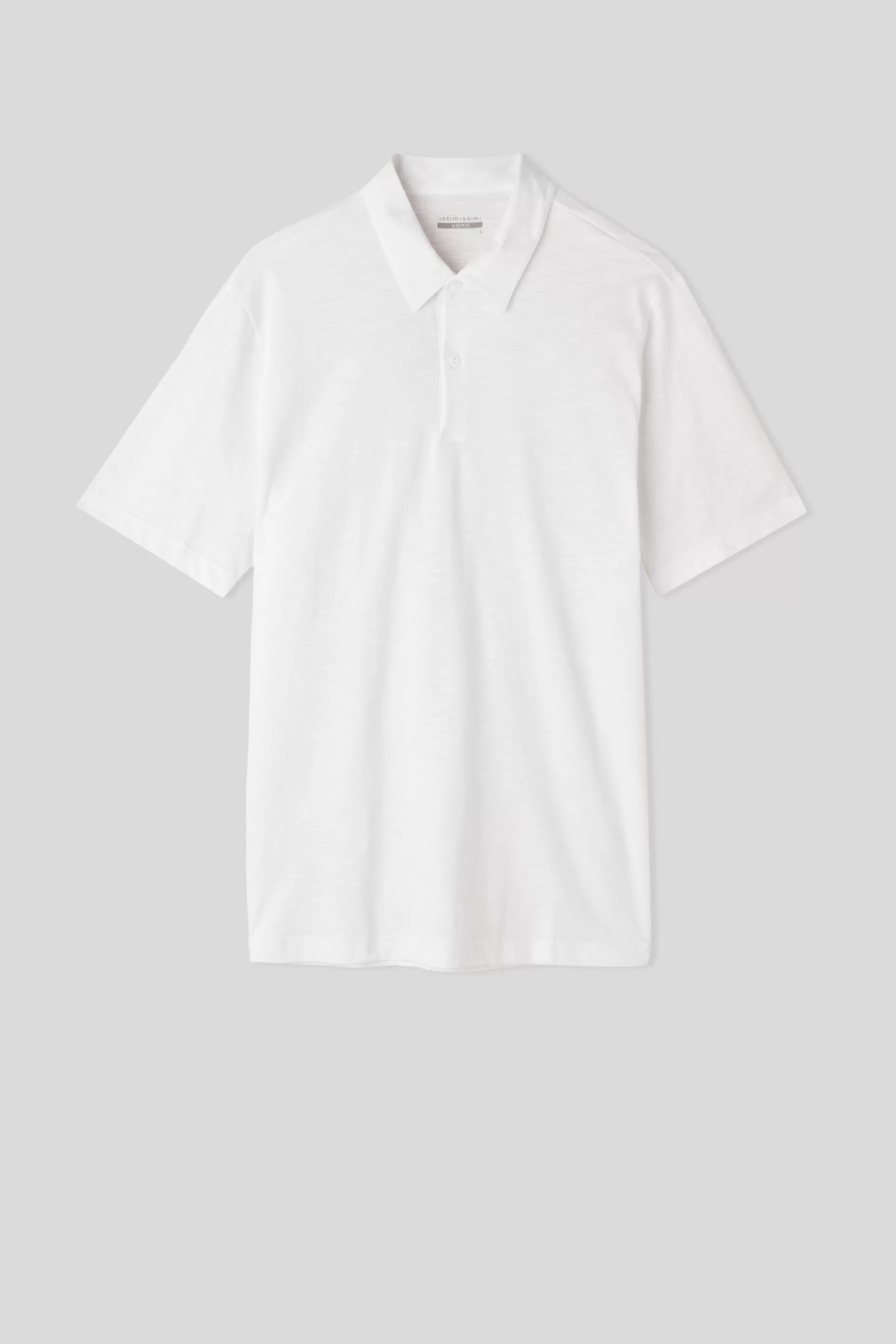 Intimissimi T-shirt / Polo^Pikétröja med kort ärm i flammig bomull
