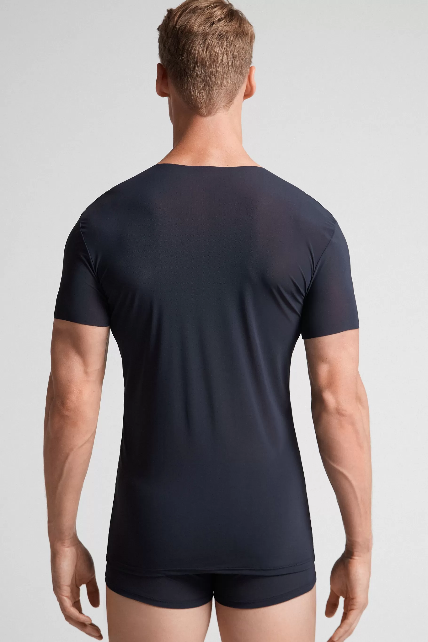 Intimissimi T-shirt / Polo^Raw-Edge Micromesh topp