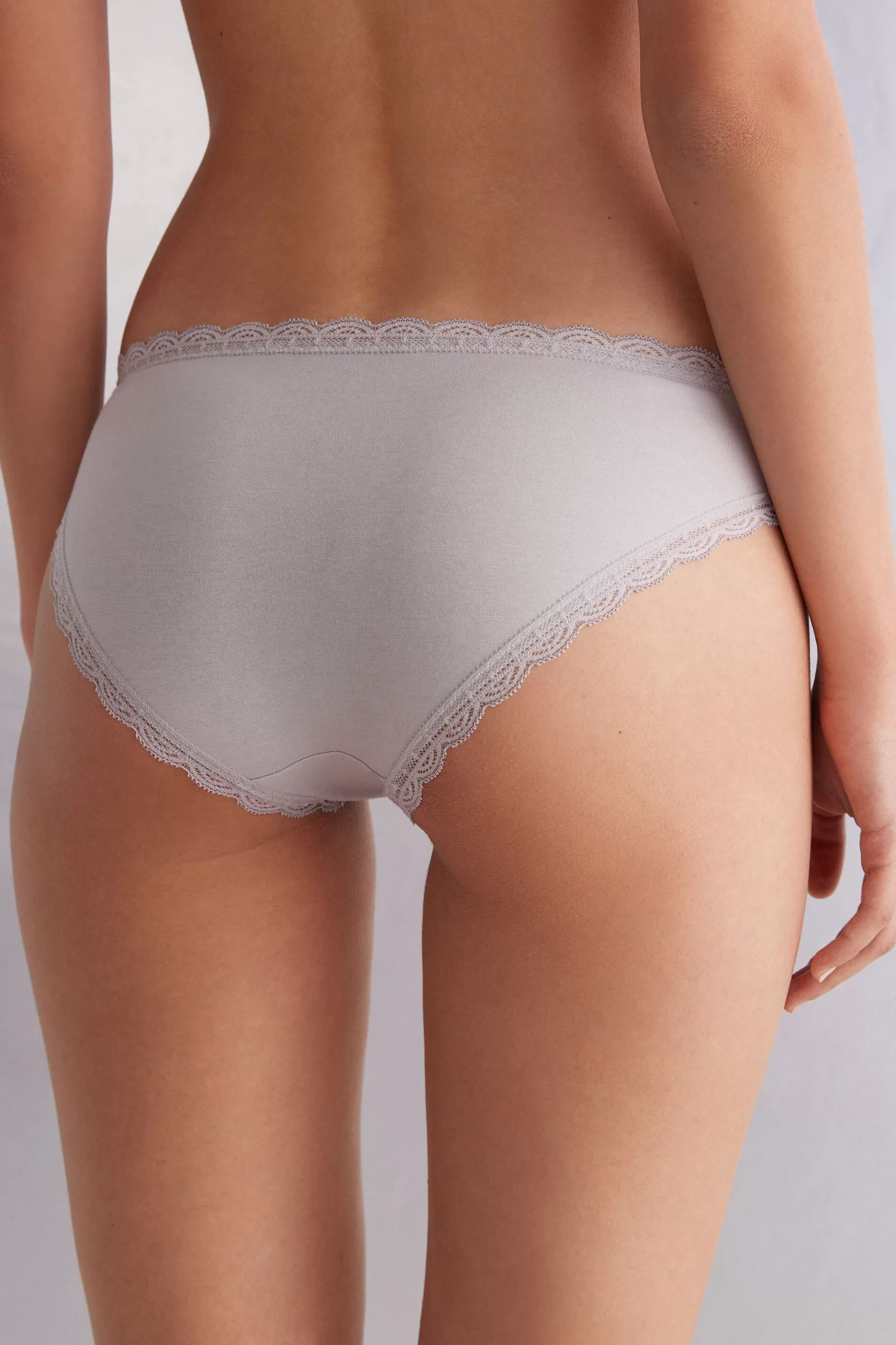 Intimissimi Trosor^Trosor i bomull och spets