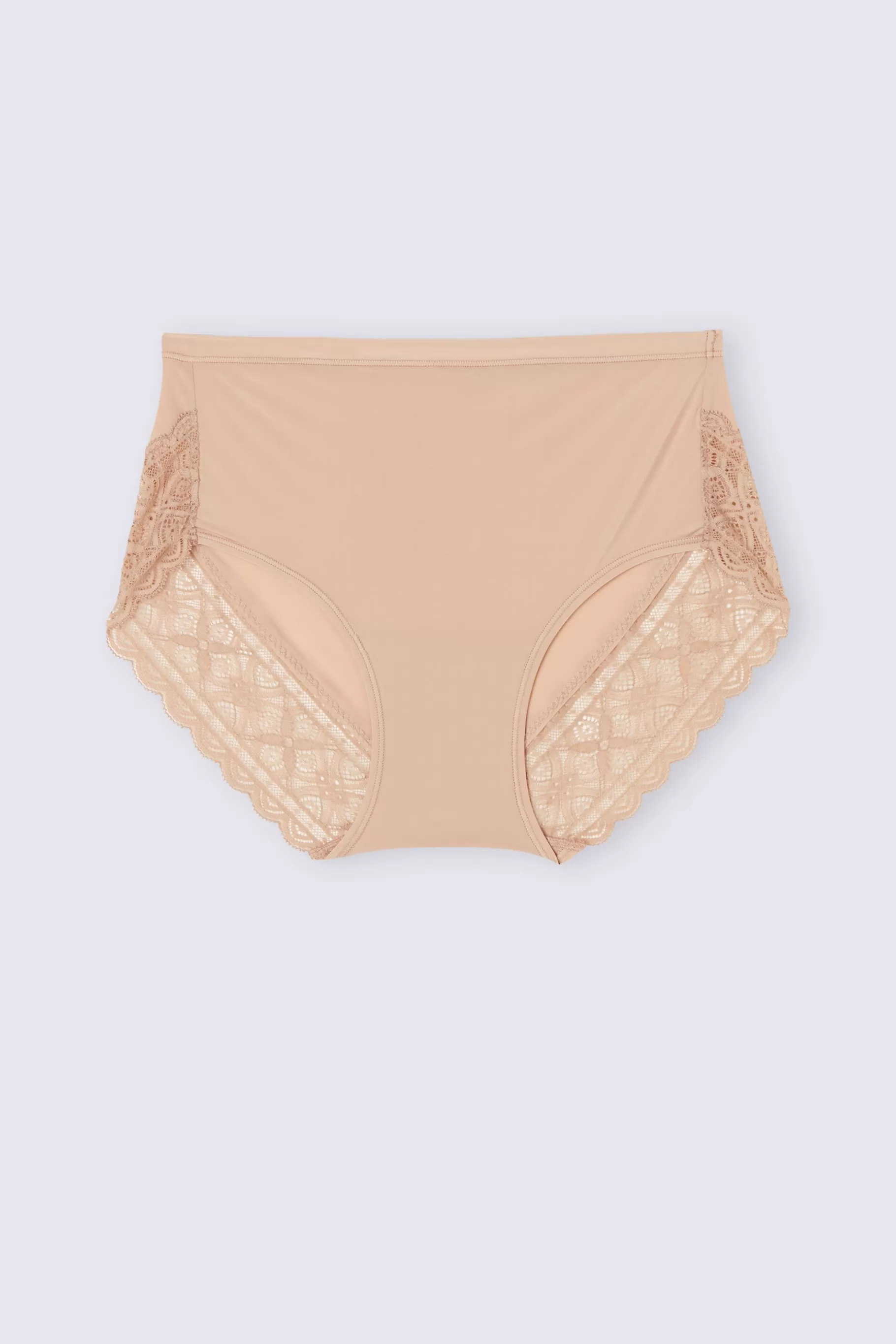 Intimissimi Hög Midja | Boxer / Hipster^Trosor med hög midja i mikrofiber Ultralight och spets